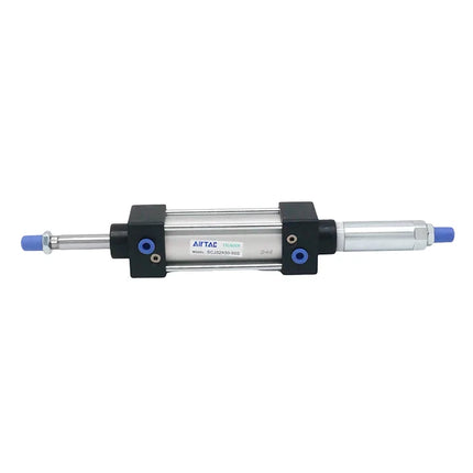 Airtac  Seria SC: Cilindru pneumatic cu dublă acțiune, tijă dublă și cursă reglabilă.  - SCJ32X1652-20S